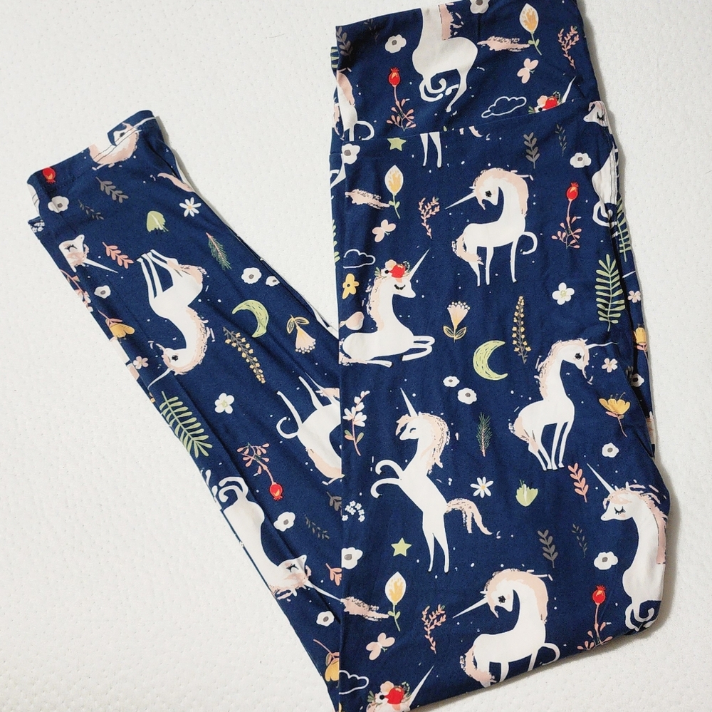 Lularoe Leggings TC unicorns
